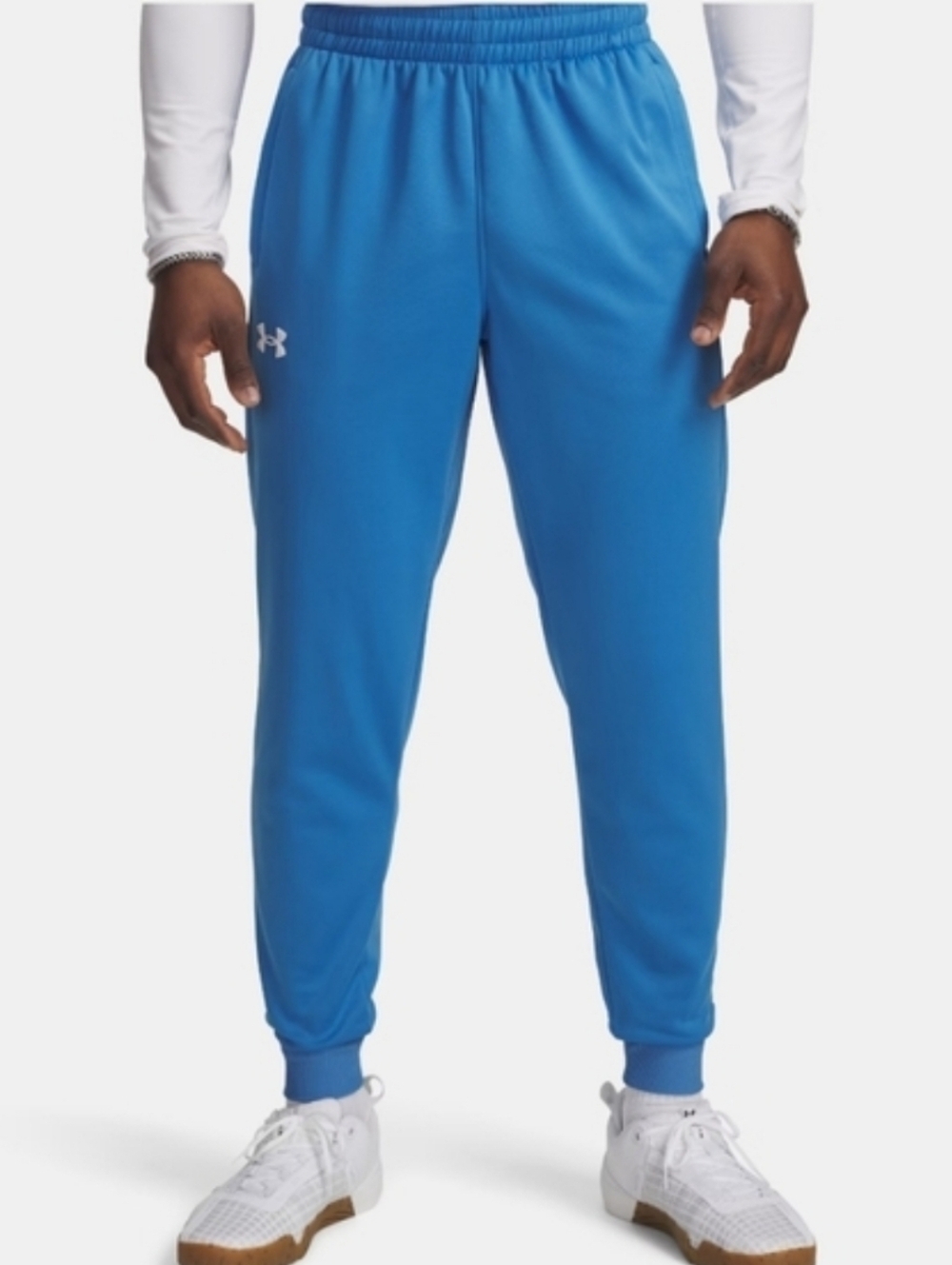 Under Armour UA Rival Blue Fleece Performance Joggers NEW Mens